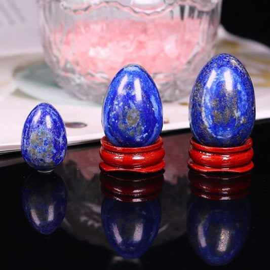 Oeuf de Yoni en Lapis Lazuli